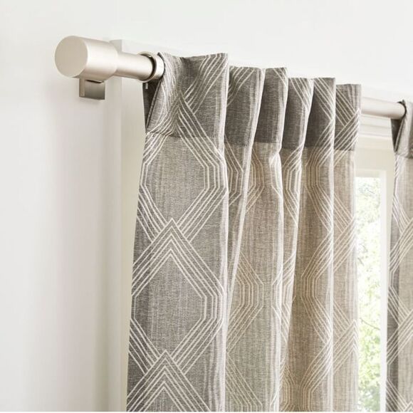 West Elm Ikat Shine Panel Curtain Set - Picture 8 of 8